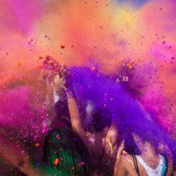 Värviline pulbrikomplekt pidudeks Soodukas.Com