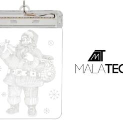 3D LED vitraaž jõuluvana Soodukas.Com