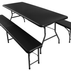 Kokkupandav aialaud kahe pingiga 180cm Soodukas.Com