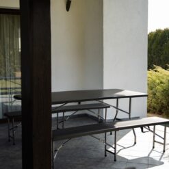 Kokkupandav aialaud kahe pingiga 180cm Soodukas.Com