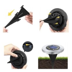 Päikeseenergial töötavad aiavalgustid Soodukas.Com