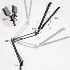 Reguleeritav joonistuslamp kahe valgusallikaga Soodukas.Com