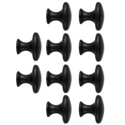 Musta värvi mööblinupud Soodukas.Com