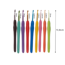 Mitmekülgne heegeldamise komplekt Soodukas.Com