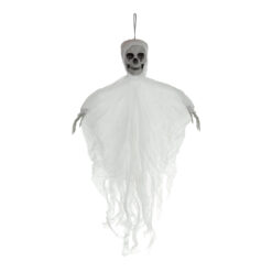 Valge rippuv skelett kaunistus Soodukas.Com