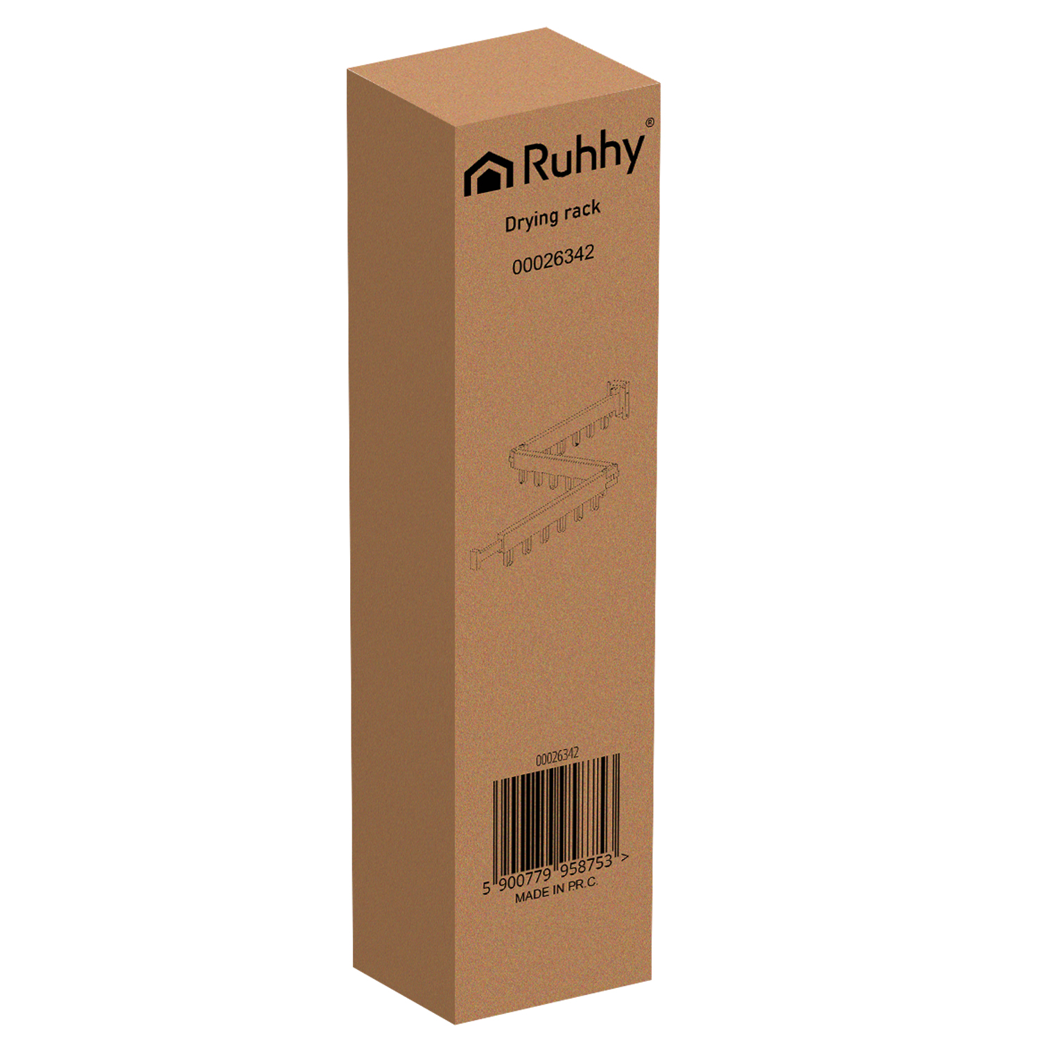 Kokkupandav seinale kinnitatav kuivatusrest – Soodukas.Com Kokkupandav seinale kinnitatav kuivatusrest - Image 3