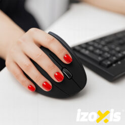 Juhtmevaba ergonoomiline vertikaalne hiir Soodukas.Com