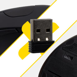 Juhtmevaba ergonoomiline vertikaalne hiir Soodukas.Com