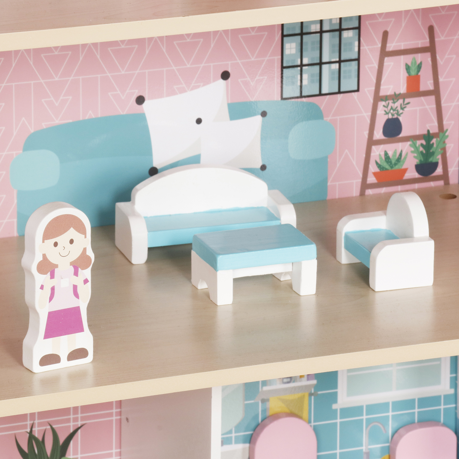 Puidust nukumaja LED-valgustusega 70cm – Soodukas.Com Puidust nukumaja LED-valgustusega 70cm - Image 10