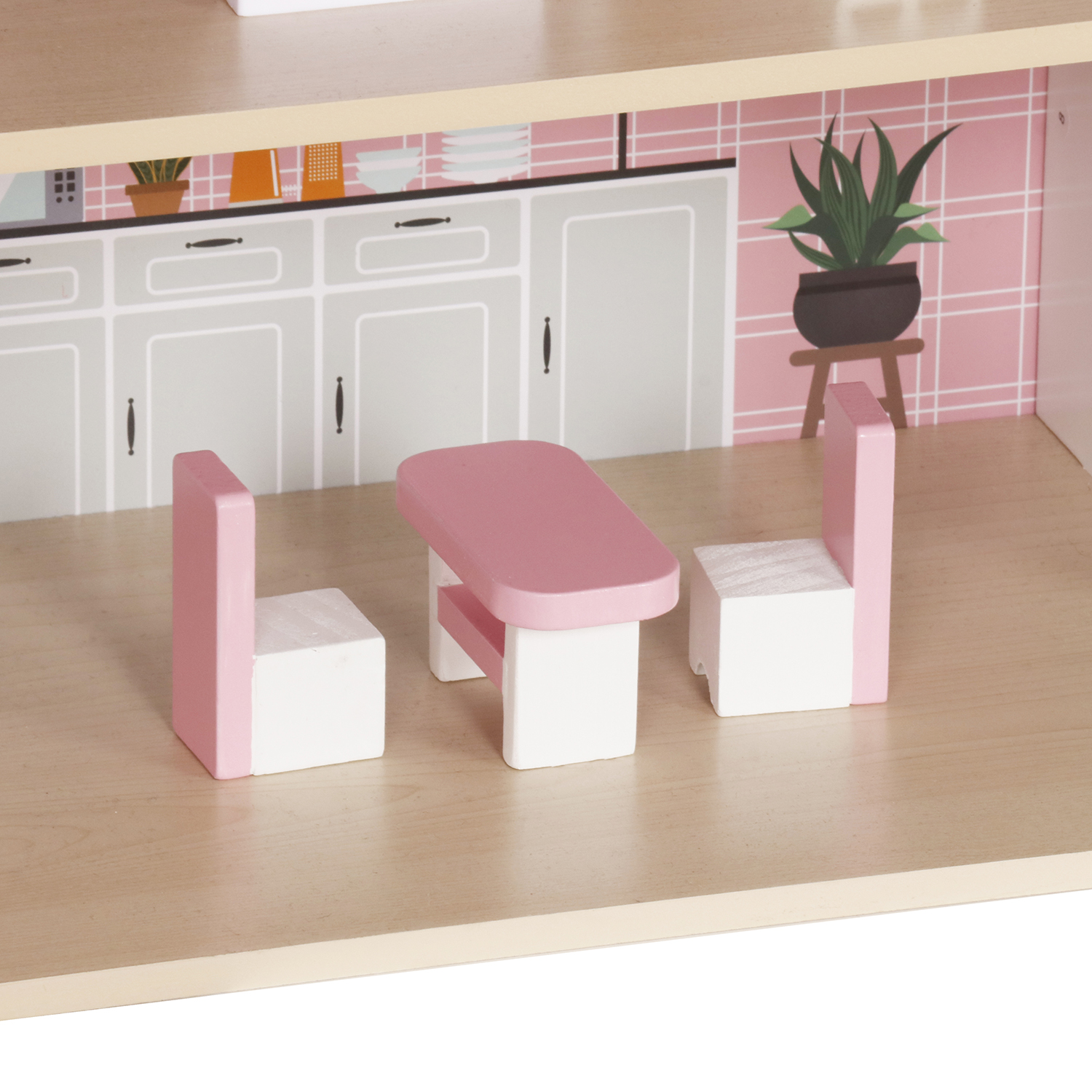 Puidust nukumaja LED-valgustusega 70cm – Soodukas.Com Puidust nukumaja LED-valgustusega 70cm - Image 11