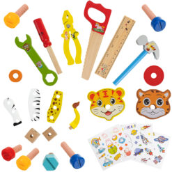 Laste puidust tööriistakast Soodukas.Com