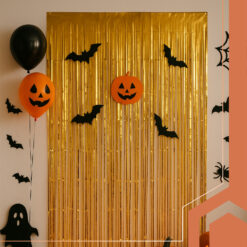 Dekoratiivne kuldne peokardin 100×200cm Soodukas.Com