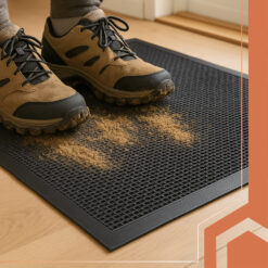 Alternative view of Uksematt mustusepüüdjaga 60x90cm