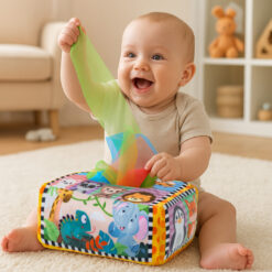 Sensoorne taskurätikutega motoorikakarp beebidele Soodukas.Com