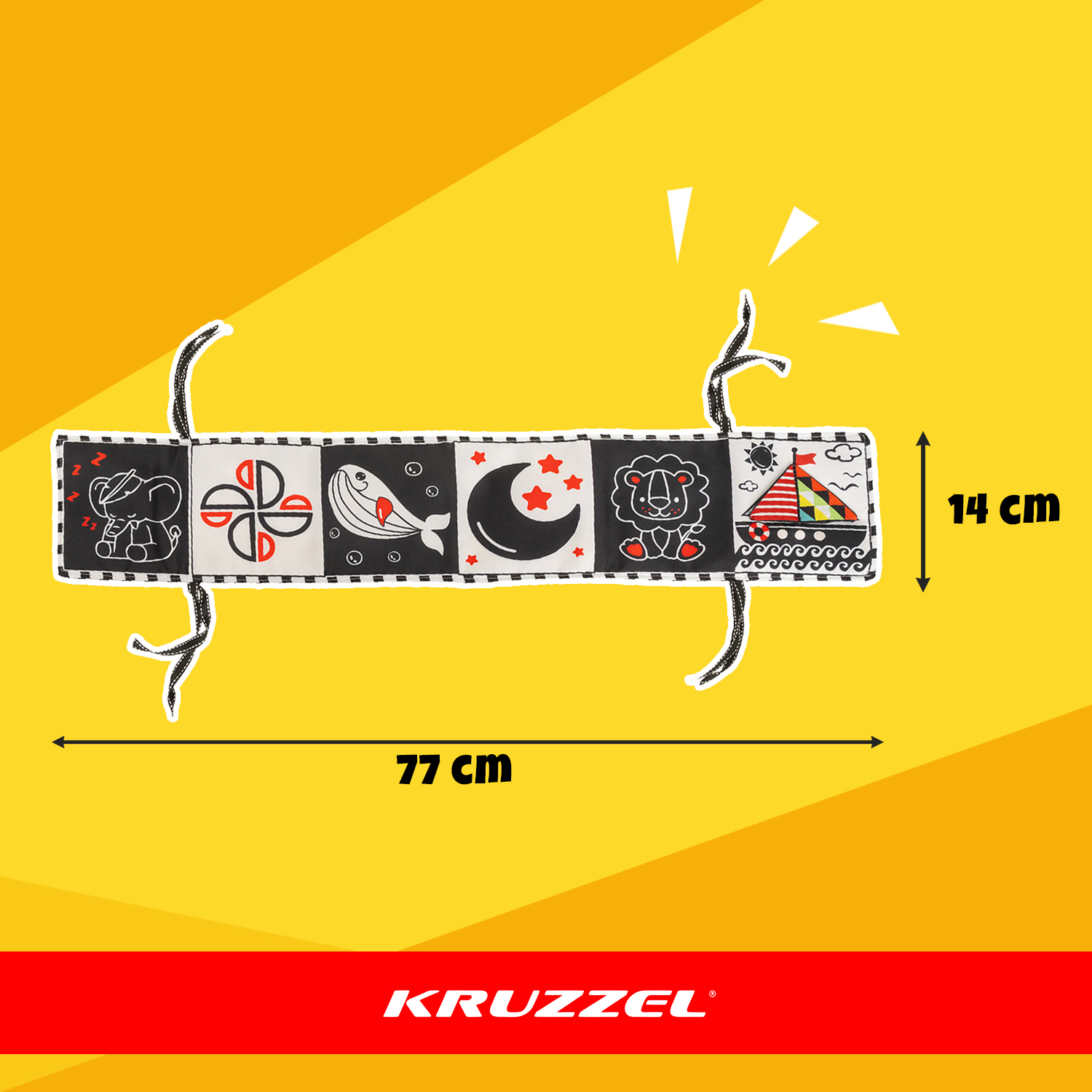 Sensoorne kontrastne beebiraamat – Soodukas.Com Sensoorne kontrastne beebiraamat - Image 3