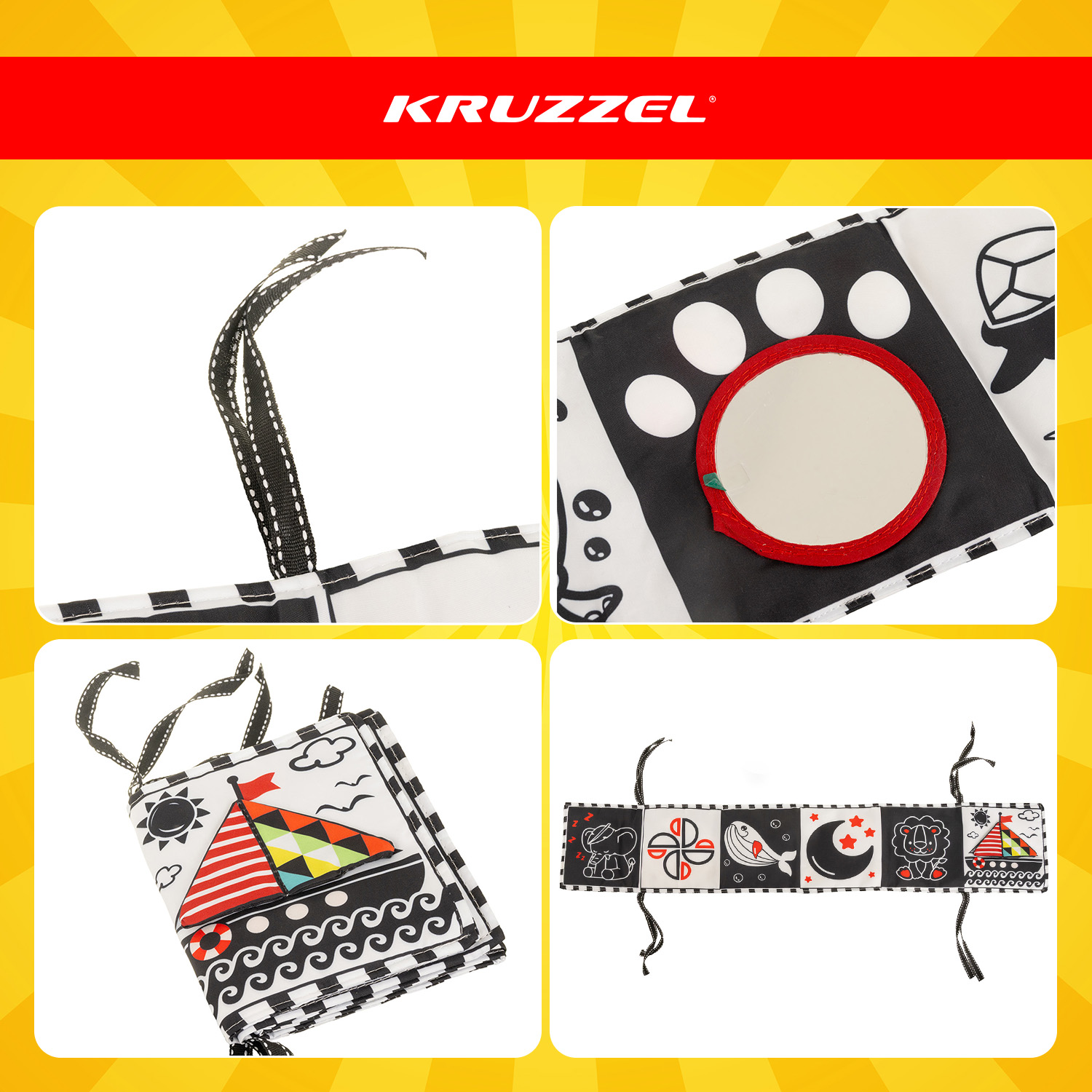 Sensoorne kontrastne beebiraamat – Soodukas.Com Sensoorne kontrastne beebiraamat - Image 10