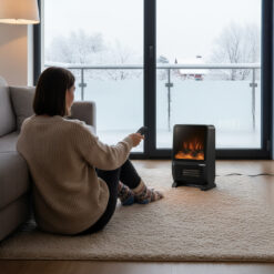 Elektriline kamin-küttekeha puldiga Soodukas.Com