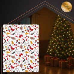 Jõuluteemaline soe pleed Soodukas.Com