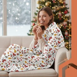 Jõuluteemaline soe pleed Soodukas.Com