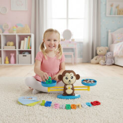 Õppemäng “Ahvikaal” – tasakaalukaal numbrite õppimiseks Soodukas.Com