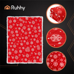 Alternative view of Jõuluteemaline pehme pleed