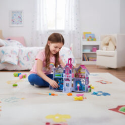 Kokkupandav nukumaja + mööbel ja nukud Soodukas.Com