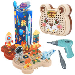 3D konsruktor trelli ja kruvidega (161 osa)