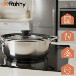 3in1 28/30/32 cm potikaas silikoonäärega Soodukas.Com