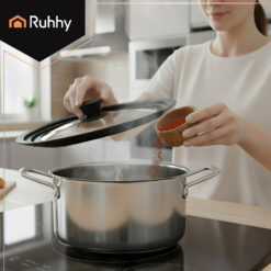 3in1 28/30/32 cm potikaas silikoonäärega Soodukas.Com