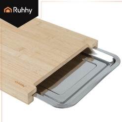 Bambusest lõikelaud konteineritega Soodukas.Com