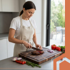 Massiivne akaatsiapuidust lõikelaud Soodukas.Com