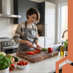 Massiivne akaatsiapuidust lõikelaud Soodukas.Com