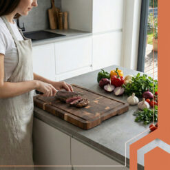 Massiivne akaatsiapuidust lõikelaud Soodukas.Com