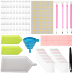 Alternative view of Suur teemanttikandi tarvikute komplekt kohvriga