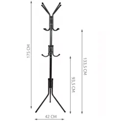 Standing hanger 170cm - black Ruhhy 23815 Soodukas.Com