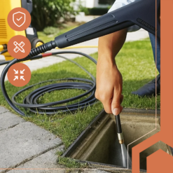 Torupuhastusvoolik survepesurile 20m Soodukas.Com