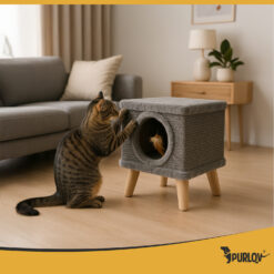 Cat house with bed Purlov 26215 Soodukas.Com