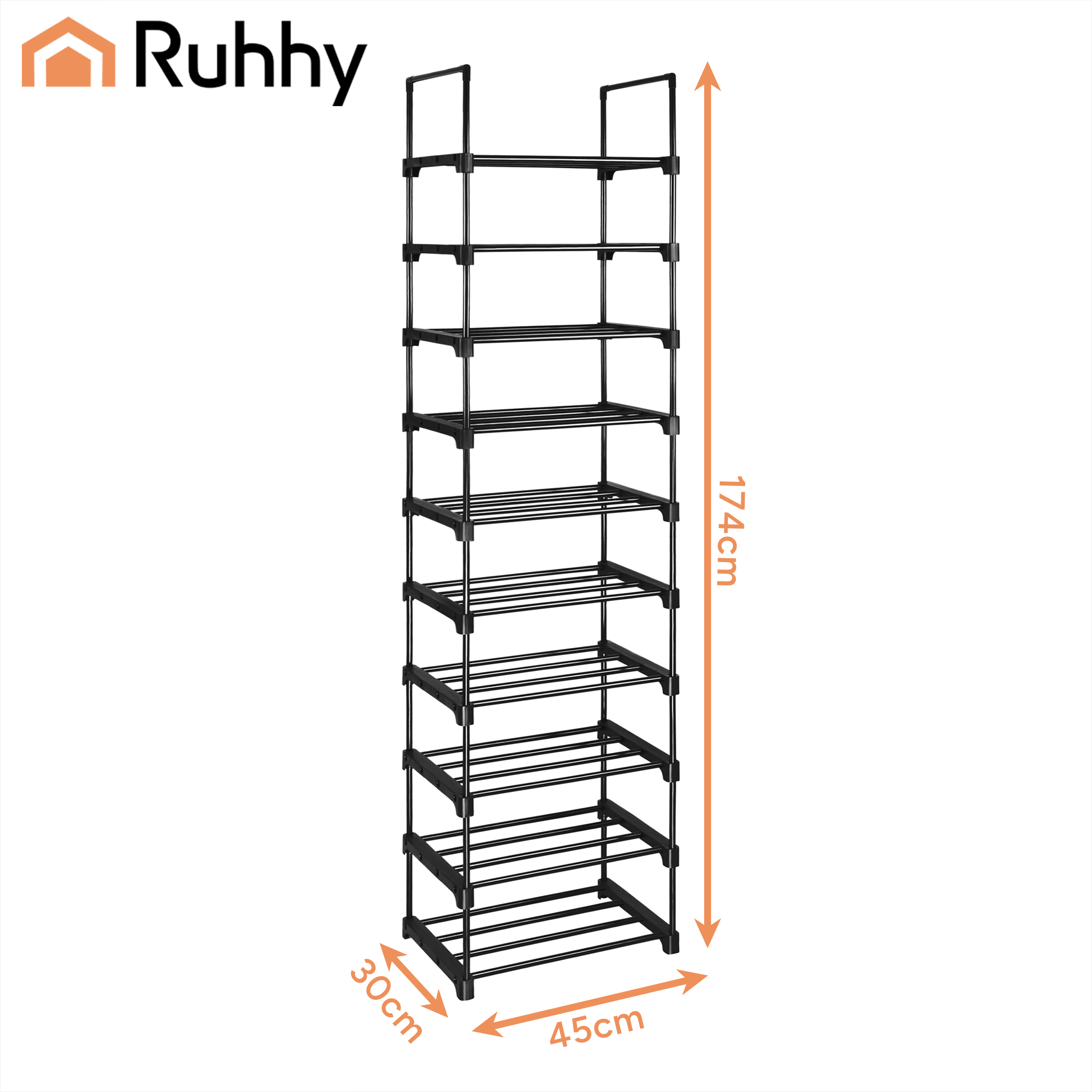 10-tasandiline modulaarne jalatsiriiul – Soodukas.Com 10-tasandiline modulaarne jalatsiriiul - Image 4