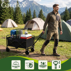 Kokkupandav transpordikäru 90L / 100kg Soodukas.Com