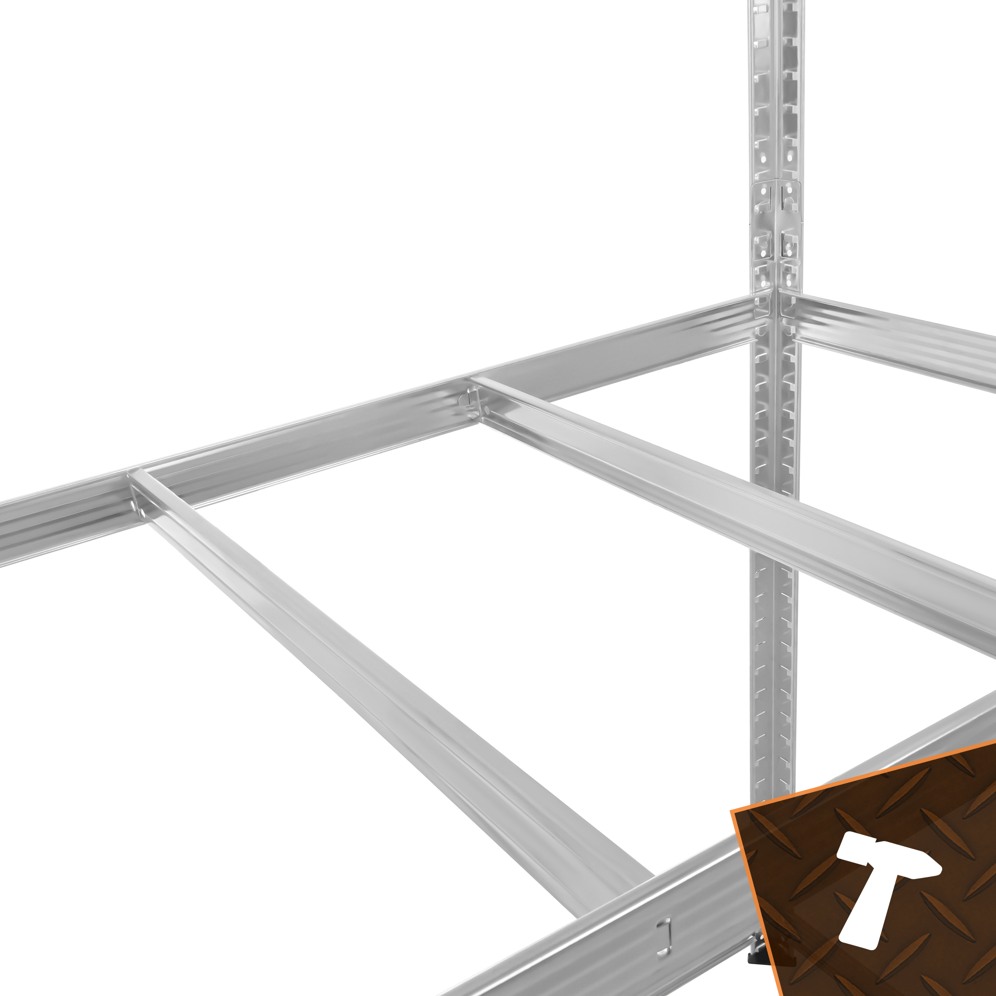 Metallist laoriiul 5 tasapinnaga 180x100x60cm – Soodukas.Com Metallist laoriiul 5 tasapinnaga 180x100x60cm - Image 8