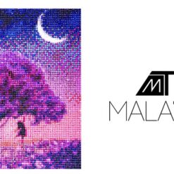 Teemanditikand / teemantmosaiik "Öine puu" Soodukas.Com