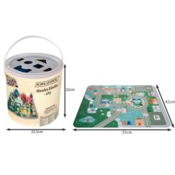 Puidust klotsid linna ehitamiseks Soodukas.Com