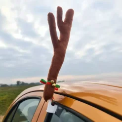 Jõulukaunistused autole – põhjapõdra sarved ja nina Soodukas.Com