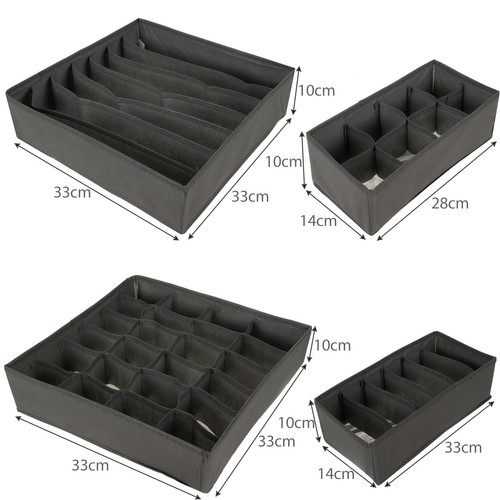 Sahtli organiseerija - aluspesu karbid 4tk – Soodukas.Com Sahtli organiseerija - aluspesu karbid 4tk - Image 4