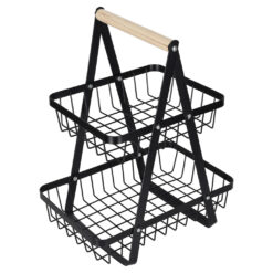 Kahekorruseline puuviljakorv Soodukas.Com