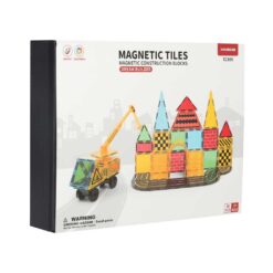 Magnetklotsid - 50-osaline komplekt kraana-autoga Soodukas.Com