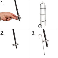 Metallist taimetugi 195cm Soodukas.Com