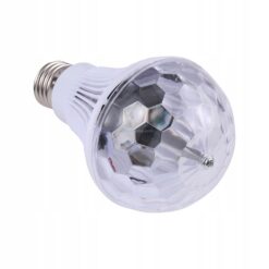 Pöörlev diskokera efektiga LED RGB E27 lambipirn Soodukas.Com