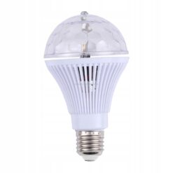Pöörlev diskokera efektiga LED RGB E27 lambipirn Soodukas.Com