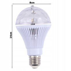 Pöörlev diskokera efektiga LED RGB E27 lambipirn Soodukas.Com